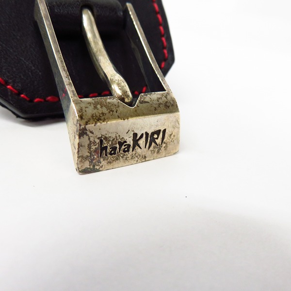 実際に弊社で買取させて頂いたharaKIRI/ハラキリ レザー ブレスレット リストバンドの画像 4枚目