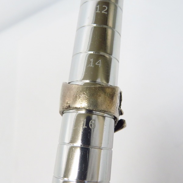 実際に弊社で買取させて頂いたCRAZY PIG/クレイジーピッグ スケルトンフロッグ リング 15.5号の画像 7枚目