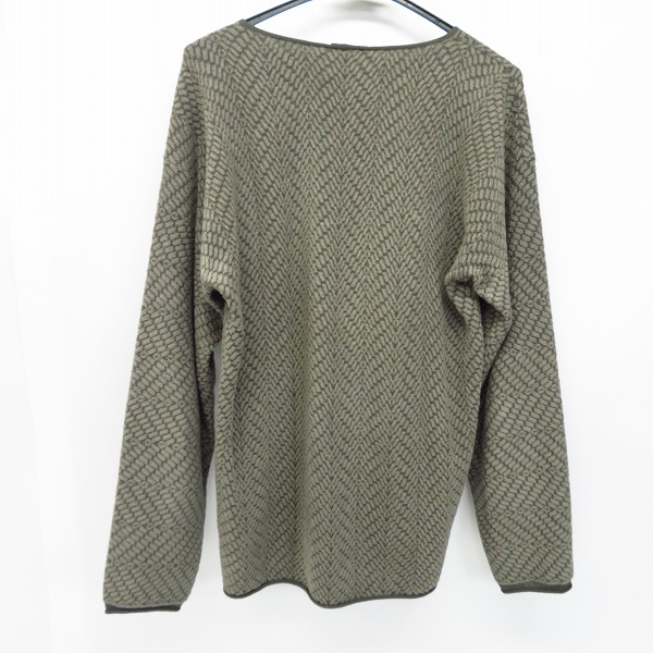 実際に弊社で買取させて頂いたGiorgio Armani/ジョルジオ アルマーニ 起毛クルーネックセーター/50の画像 1枚目