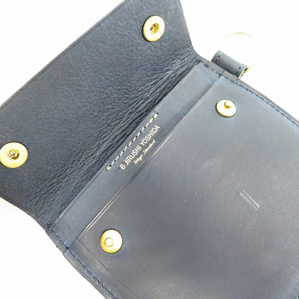実際に弊社で買取させて頂いたPORTER×BEAMS/ポーター×ビームス B印 ヨシダ  別注 HOLIDAY WALLET レザー 財布の画像 3枚目