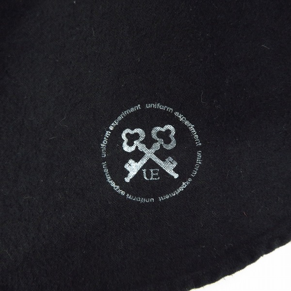 実際に弊社で買取させて頂いたuniform experiment/ユニフォームエクスペリメント ナンバリングシャツ ペイント加工 UE-167042/2の画像 4枚目