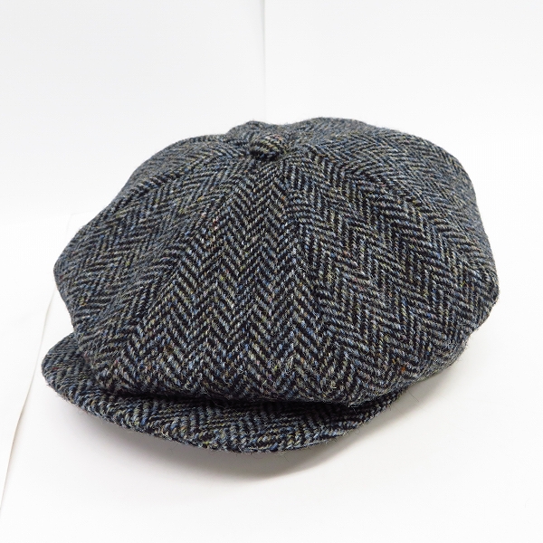 実際に弊社で買取させて頂いたTHE REAL McCOY'S/リアルマッコイズ DOUBLE DIAMOND HARRIS TWEED CASQUETTE キャスケット MA16112 7-3/4