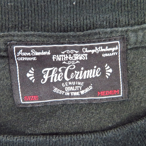 実際に弊社で買取させて頂いたCRIMIE/クライミー 胸ポケット プリント Tシャツ/ロングスリーブ カットソー/M/L 2点セットの画像 2枚目