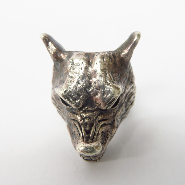 実際に弊社で買取させて頂いたCRAZY PIG/クレイジーピッグ WOLF RING/ウルフリング 12.5号の画像 1枚目