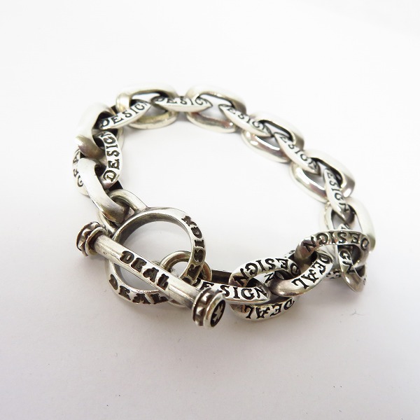 実際に弊社で買取させて頂いたDEAL DESIGN/ディールデザイン チェーンモチーフ ブレスレット