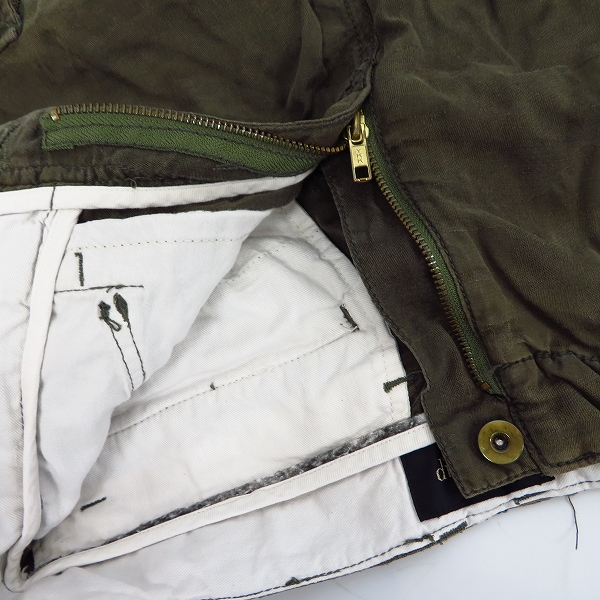 実際に弊社で買取させて頂いたdrestrip/ドレストリップ カーゴハーフパンツ カーキの画像 2枚目