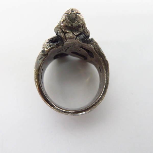 実際に弊社で買取させて頂いたCRAZY PIG/クレイジーピッグ コブラ スネークリング 19.5号の画像 4枚目