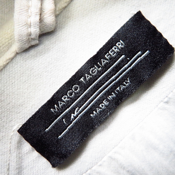 実際に弊社で買取させて頂いたMARCO TAGLIAFERRI/マルコタリアフェリ ジップアップブルゾン 48
の画像 2枚目