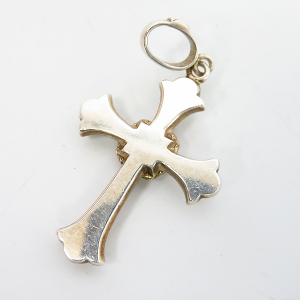 実際に弊社で買取させて頂いたLoree Rodkin/ローリーロドキン アンティークリーフクロスペンダントの画像 1枚目