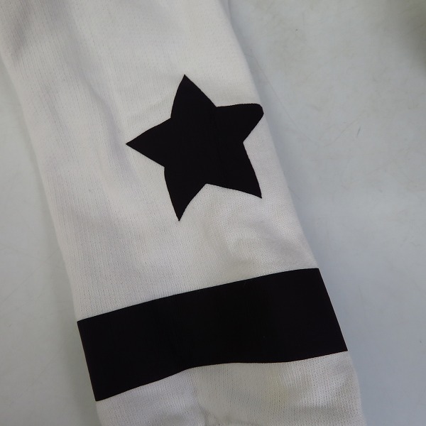 実際に弊社で買取させて頂いたHYDROGEN/ハイドロゲン サイドジップ スカル/スター プリントパーカー XSの画像 6枚目