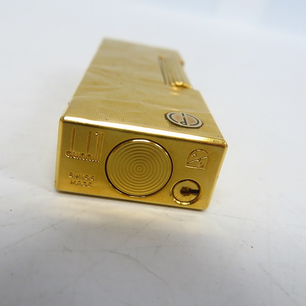 実際に弊社で買取させて頂いたdunhill/ダンヒル ロゴ入り ローラガスライター ゴールドの画像 5枚目