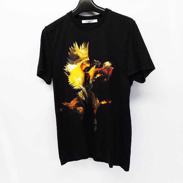 実際に弊社で買取させて頂いたGIVENCHY/ジバンシー 15AW ROOSTER & MONKEY PRINT Tシャツ/XS