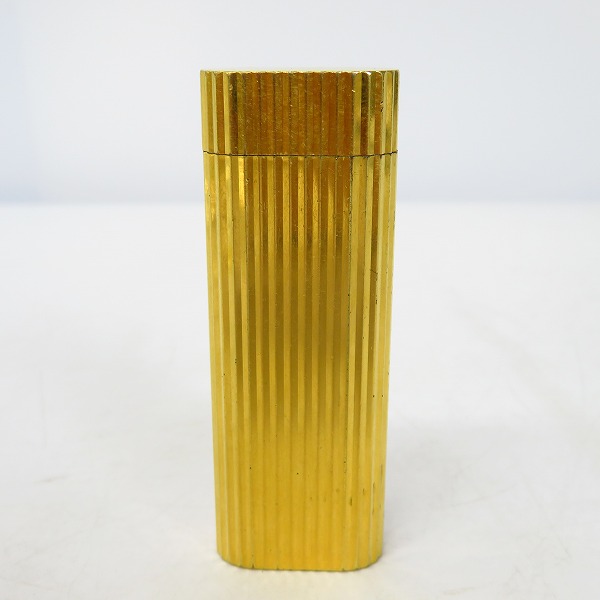 実際に弊社で買取させて頂いたCartier/カルティエ フリント式 ガスライター/ゴールドカラーの画像 1枚目