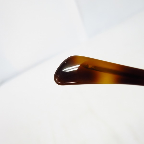 実際に弊社で買取させて頂いたCELINE/セリーヌ 眼鏡/メガネフレーム ブラウンデミ×ゴールド CL-50001U/Col.053の画像 7枚目