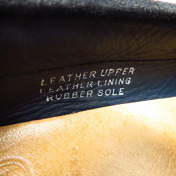 実際に弊社で買取させて頂いたCalzoleria Toscana/カルツォレリアトスカーナ ドライビングシューズ/41の画像 5枚目