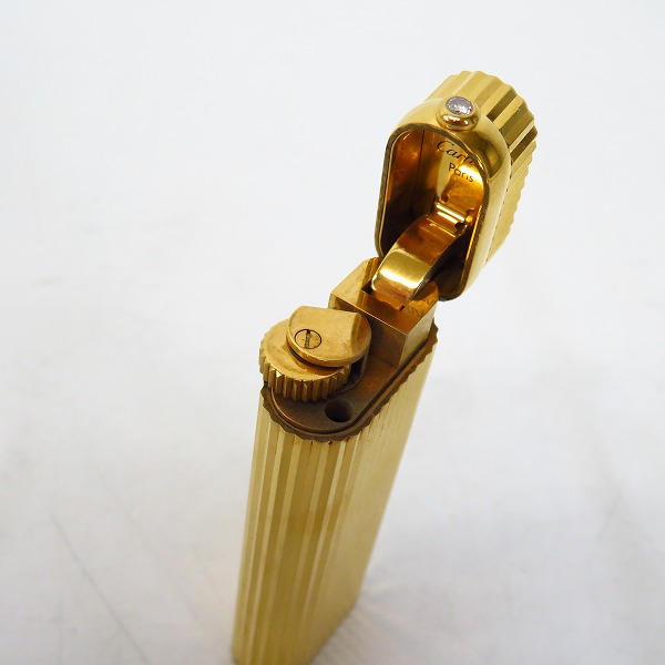 実際に弊社で買取させて頂いたCartier/カルティエ ローラー ガスライター 1Pダイヤの画像 4枚目