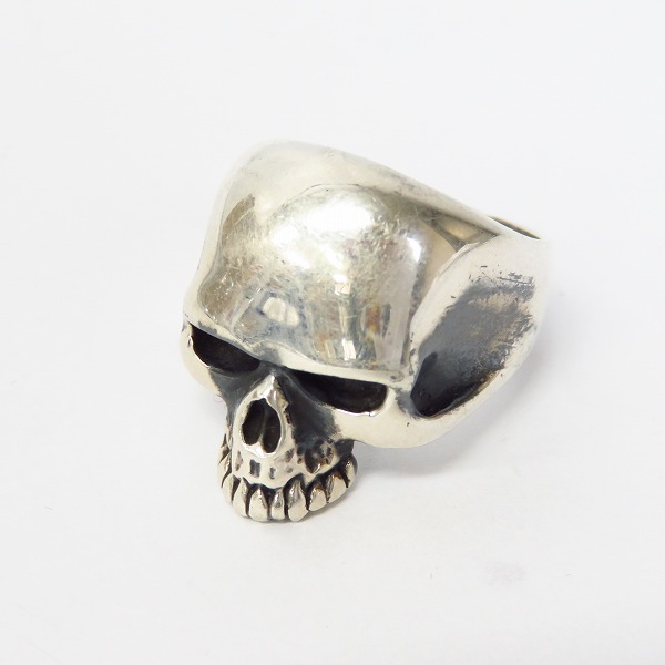 実際に弊社で買取させて頂いたCRAZY PIG/クレイジーピッグ LARGE EVIL SKULL/ラージ エビル スカルリング 16号