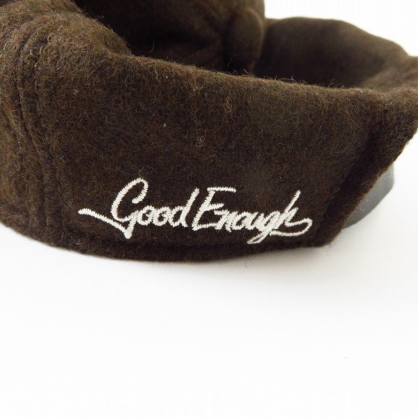 実際に弊社で買取させて頂いたGOOD ENOUGH/グッドイナフ Gロゴ刺繍 キャップの画像 9枚目