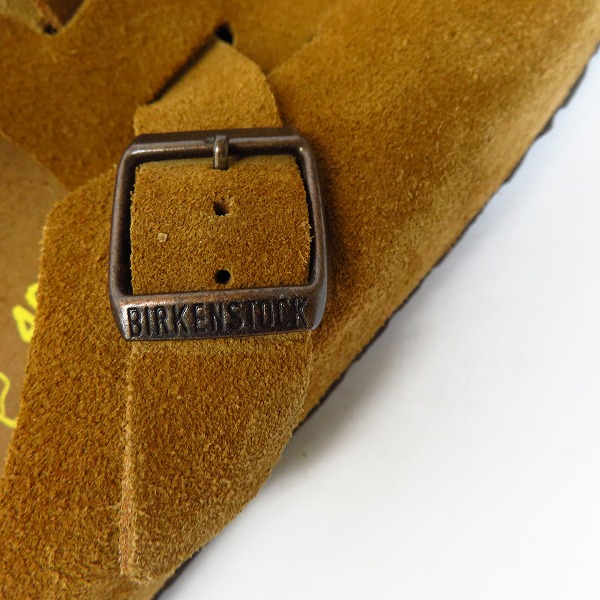 実際に弊社で買取させて頂いたBIRKENSTOCK/ビルケンシュトック BOSTON/ボストン スエードレザー サンダル 060401/26の画像 5枚目