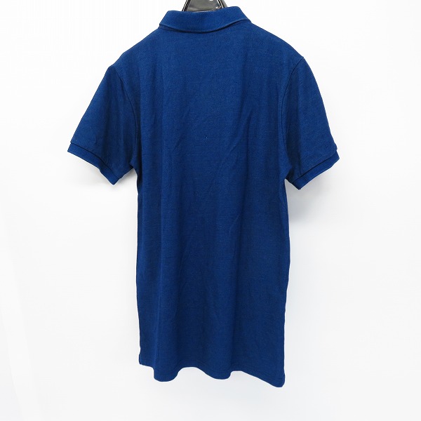 実際に弊社で買取させて頂いたMAISON KITSUNE PARISIEN ワンポイント ポロシャツ ネイビー/Mの画像 1枚目
