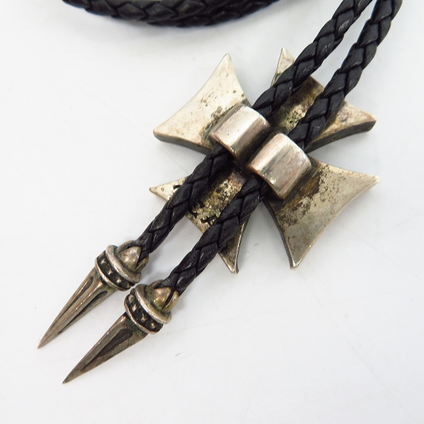 実際に弊社で買取させて頂いたDEALDESIGN/ディールデザイン アイアンクロス ループタイの画像 1枚目