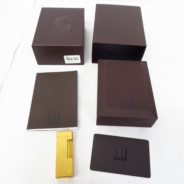 実際に弊社で買取させて頂いたdunhill/ダンヒル ローラー ガスライター ゴールドの画像 7枚目