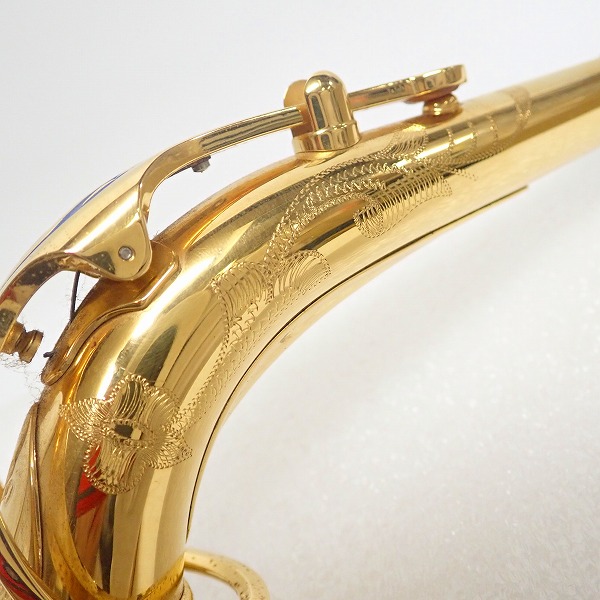 実際に弊社で買取させて頂いたSELMER/セルマー Super Action 80 アルトサックス用 ネック 彫刻有りの画像 3枚目