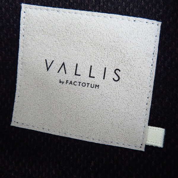 実際に弊社で買取させて頂いたFACTOTUM/ファクトタム VALLIS/ヴァリス ウールジャケット パンツ 上下セット/46の画像 2枚目