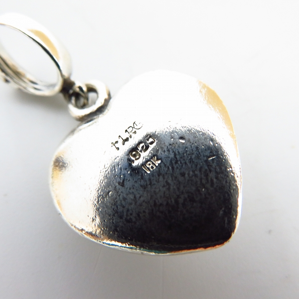 実際に弊社で買取させて頂いたLoree Rodkin/ローリーロドキン ハート ペンダント 18Kフレアモチーフ の画像 4枚目