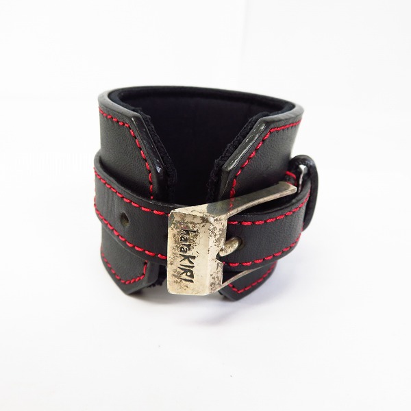 実際に弊社で買取させて頂いたharaKIRI/ハラキリ レザー ブレスレット リストバンドの画像 2枚目
