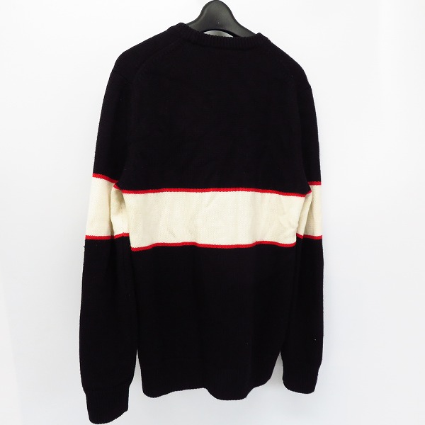 実際に弊社で買取させて頂いたGIVENCHY/ジバンシー ロゴ/ボーダー バンドヘビー セーター/BM900G400M/Sの画像 1枚目
