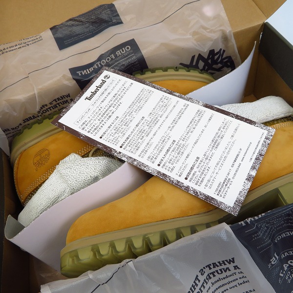 実際に弊社で買取させて頂いたTimberland/ティンバーランド ロールトップ ブーツ A191D/27の画像 7枚目