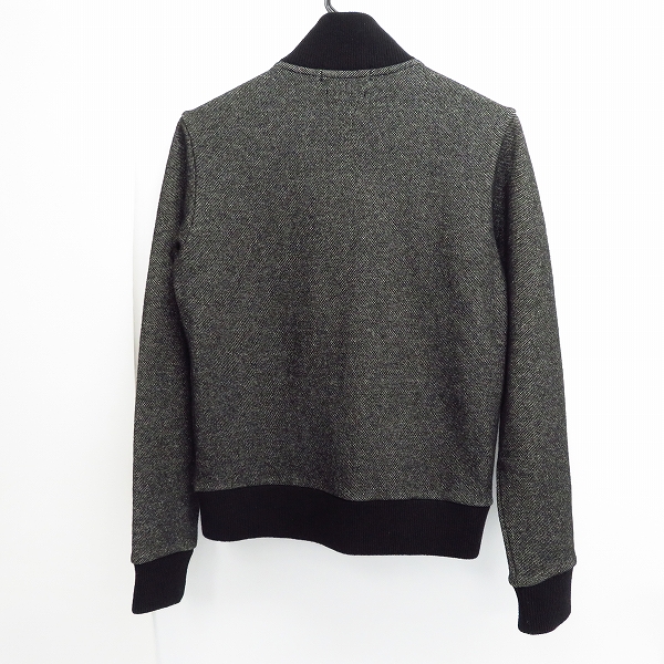 実際に弊社で買取させて頂いたHYDROGEN/ハイドロゲン H2J刺繍 ウール リブジャケット/Sの画像 1枚目