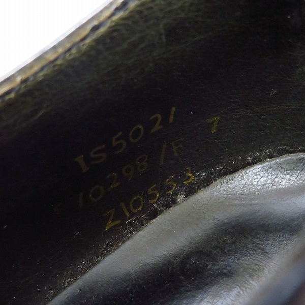 実際に弊社で買取させて頂いたCHEANEY/チーニー ストレートチップ レースアップ ビジネスシューズ/7の画像 5枚目