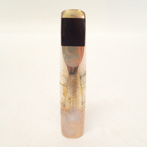 実際に弊社で買取させて頂いた【詳細不明】BRENDAN TIBBS SV925製 シルバー925 テナーサックス用 マウスピース メタルマウスピースの画像 0枚目