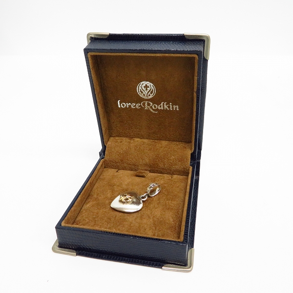 実際に弊社で買取させて頂いたLoree Rodkin/ローリーロドキン ハート ペンダント 18Kフレアモチーフ の画像 6枚目