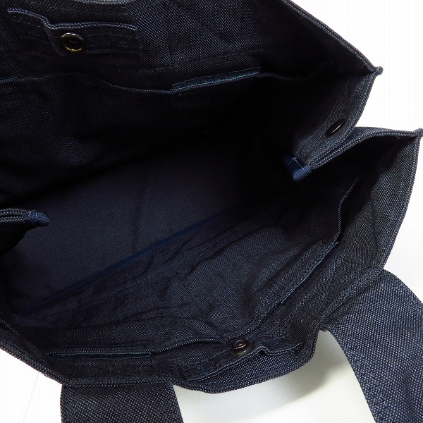 実際に弊社で買取させて頂いたPORTER/ポーター SMOKY/スモーキー トートバッグ デニムハンドバッグ 592-06577の画像 3枚目