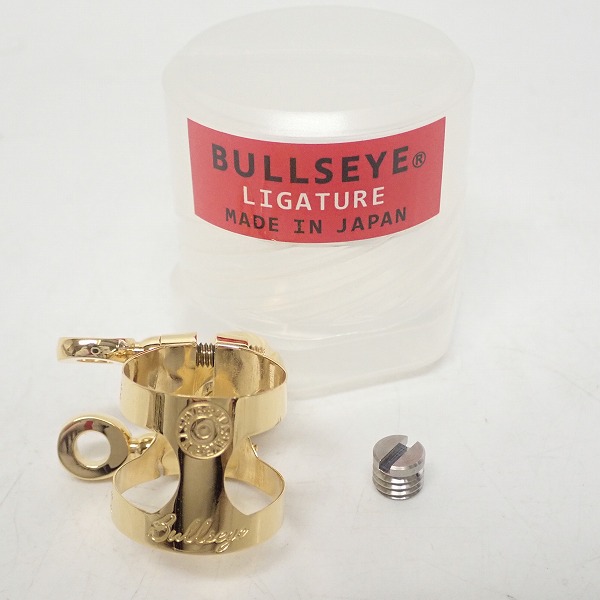 実際に弊社で買取させて頂いた【美品】BULLSEYE/ブルズアイ BULLS EX/ブルズEX SELMER SOP ソプラノサックス用 リガチャー
