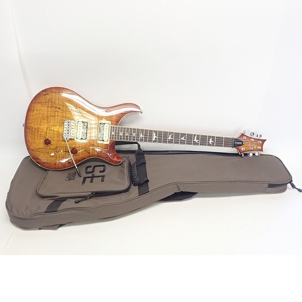 実際に弊社で買取させて頂いた★【美品】Paul Reed Smith /PRS/ポール・リード・スミス SE Custom 24 Spalted Maple エレキギター ケース付き