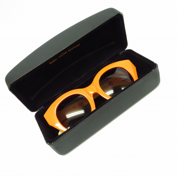 実際に弊社で買取させて頂いたKAREN WALKER/カレンウォーカー SOUL CLUB/アイウェア/サングラス/1101427の画像 7枚目