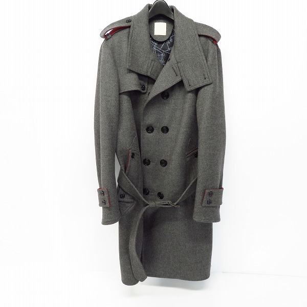 実際に弊社で買取させて頂いたFACTOTUM/ファクトタム ダブルブレストコート グレー/46