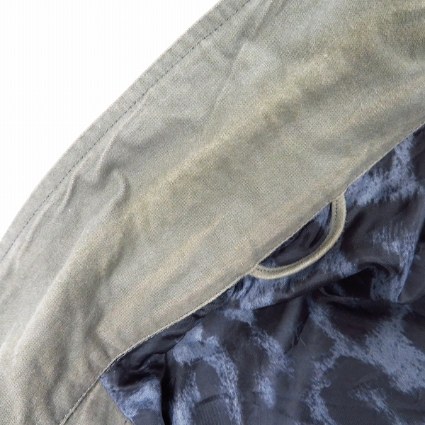 実際に弊社で買取させて頂いたuniform experiment/ユニフォームエクスペリメント 16SS ミリタリージャケット ワッペン/4の画像 5枚目