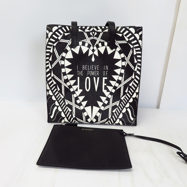 実際に弊社で買取させて頂いたGIVENCHY/ジバンシィ Power of Love North-South Tote Bag トートバッグ の画像 6枚目