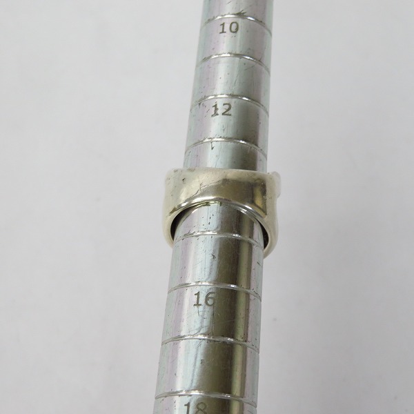 実際に弊社で買取させて頂いた【ギャラ付】CRAZY PIG/クレイジーピッグ LARGE EVIL SKULL/ラージ エビル スカルリング/13.5-14号 の画像 7枚目