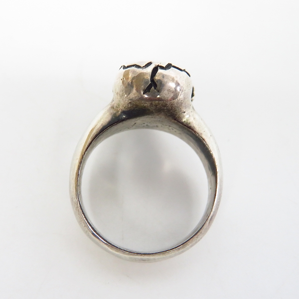 実際に弊社で買取させて頂いたSTANLEY GUESS/スタンリーゲス ラージスカル リング 12.5号の画像 3枚目