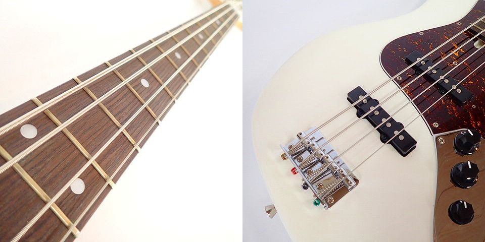 実際に弊社で買取させて頂いた★Bacchus/バッカス WOODLINE WL-434 ジャズベースタイプ エレキベースの画像 4枚目