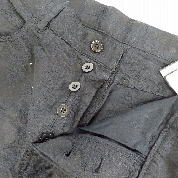 実際に弊社で買取させて頂いたAnn Demeulemeester/アンドゥムルメステール 総柄パンツ/Sの画像 2枚目