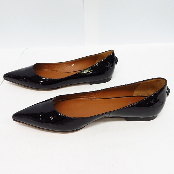 実際に弊社で買取させて頂いたGIVENCHY/ジバンシー エナメル パンプス スタッズ/39の画像 3枚目