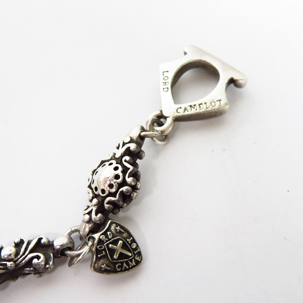 実際に弊社で買取させて頂いたLord Camelot/ロードキャメロット ガーネットチェーン ネックレスの画像 2枚目