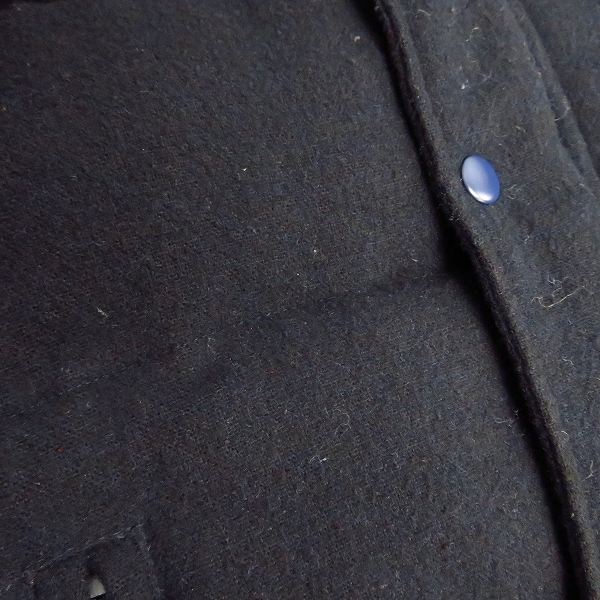 実際に弊社で買取させて頂いたciaopanic/チャオパニック フード付中綿ジャケット ネイビー Mの画像 6枚目